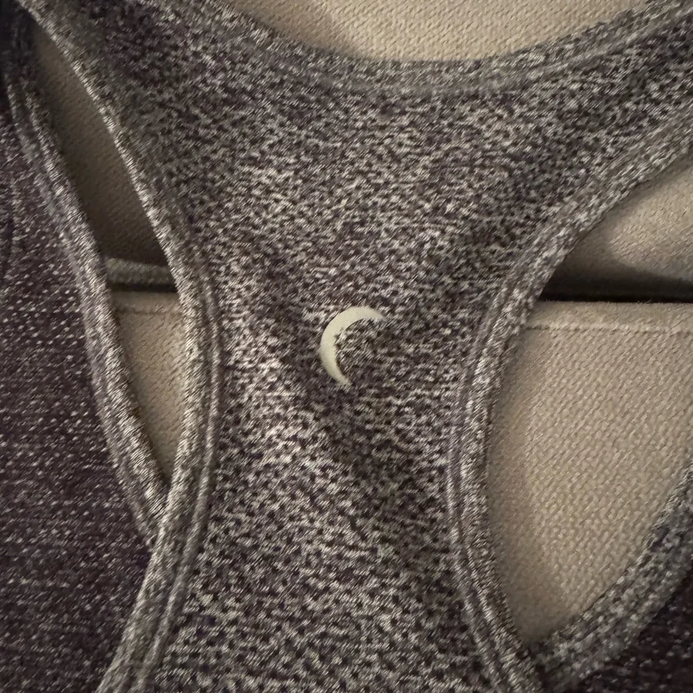 XS ZYIA Charcoal Racerback Tank Top - Picture 4 of 4